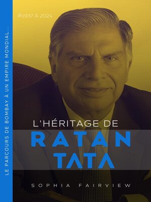 cover image of L'héritage de Ratan Tata